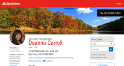 Desktop Screenshot of deannacarroll.net